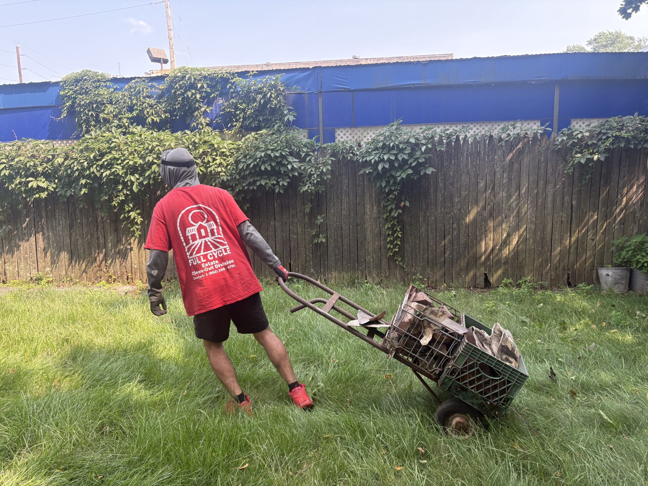 Junk Removal Outdoors